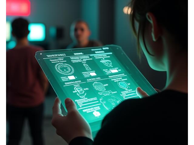 A fan holds a physical event memorabilia next to a holographic projection of a digital collectible and exclusive content access icon, representing post-event utility.